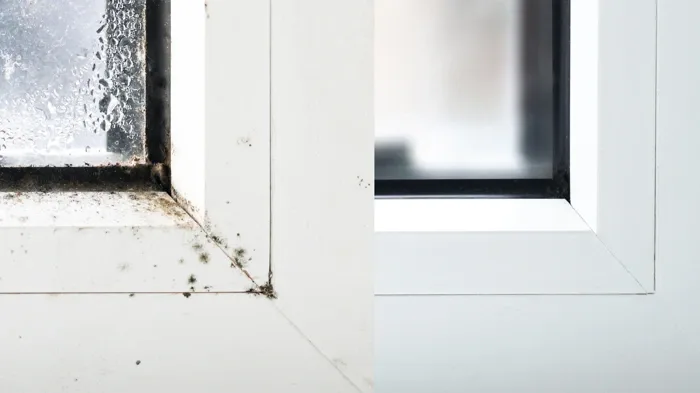 Мойка окон и рам — до и после, клининг в Гродно